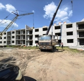 Ход строительства дома 4, поз.3 в Микрорайон Дон -