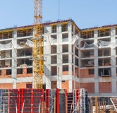 Ход строительства дома 1 в ЖК 8 Nebo -