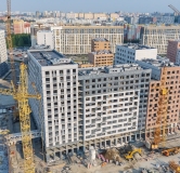 Ход строительства дома Гостеприимный (ГП-15) в Микрорайон Домашний -