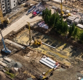 Ход строительства дома 4 в ЖК Гренландия -