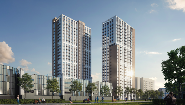 Жилой комплекс (ЖК) «Каскад» на Автозаводе в Нижнем Новгороде