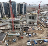 Ход строительства дома № 1 в ЖК Маэстро -