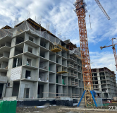 Ход строительства дома Литер 2 в Клубный квартал Кумир -