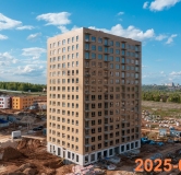 Ход строительства дома корпус 5 в ЖК Савин парк -