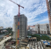 Ход строительства дома 2 в ЖК Wellart City -