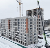 Ход строительства дома № 2, корпус 1, этап 3.1 в ЖК Скандиа. Квартал в Комарово Парк -