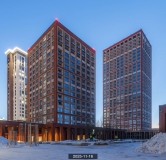 Ход строительства дома 93, секция 6,7  (2 этап) в ЖК Мылзавод -