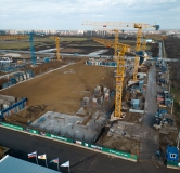 Ход строительства дома 1.1 в ЖБотаника -