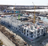 Ход строительства дома 1 (ГП-4) в ЖК Ритмы -