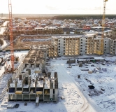 Ход строительства дома 25, корпус 1 в ЖК Хито -