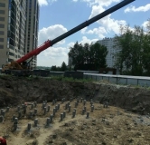 Ход строительства дома 13 в ЖК Квартал на Игарской -