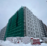 Ход строительства дома 5 в ЖК Лето -