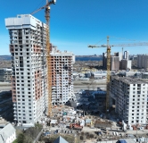 Ход строительства дома 3 в ЖК Новый Виз -