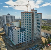 Ход строительства дома 1 в ЖК 4 Ленина -