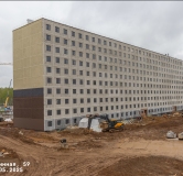 Ход строительства дома 59, корпус 3 в ЖК Патриот -