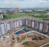 Ход строительства дома № 2.2, блок 4-6 в ЖК Мята -