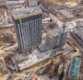 Ход строительства дома секция 1, 1.1, 1.2 в ЖК Пульсар -