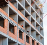 Ход строительства дома литер 1 в ЖК Атлантис -