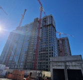 Ход строительства дома Позиция 1.1 в ЖК Текучев -