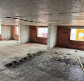 Ход строительства дома 9, секция Б в ЖК The Sky -