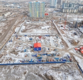 Ход строительства дома 3 в ЖК Чижи -