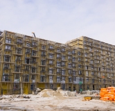 Ход строительства дома Корпус 1.1, 1 этап в ЖК Соседи -