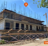 Ход строительства дома 1 в ЖК Лотос -