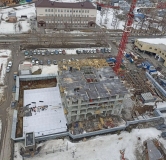 Ход строительства дома 27, корпус 3 (ГП-4) в ЖК Ньютон -