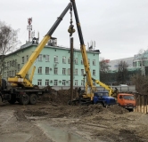 Ход строительства дома 1 в ЖК Цветной бульвар -