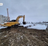 Ход строительства дома 2 в ЖК Гагарин Парк -