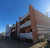 Ход строительства дома 4 в ЖД По ул. Томская -