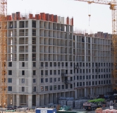 Ход строительства дома 14, корпус 1 в ЖК Остров-сад -