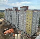 Ход строительства дома 25.3 в ЖК Новый Звездный -