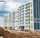 Ход строительства дома 1.2 в ЖК Родные росы -