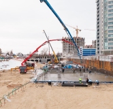 Ход строительства дома 2 в ЖК Оригана -