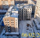 Ход строительства дома № 3 корпус 2 в ЖК Новоостровский -