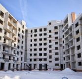 Ход строительства дома 3 в ЖК Лес -