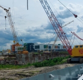 Ход строительства дома 74 в ЖК Радужные дворы -