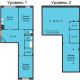 3 комнатная квартира 158,5 м², КД Green Вита (Грин Вита) - планировка
