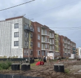 Ход строительства дома 4б в ЖК Причал -