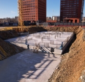 Ход строительства дома 1 в ЖК Разум на Титова -