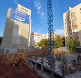 Ход строительства дома 285-299 в ЖК И-Волга -