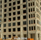 Ход строительства дома 4 к1, ГП-13 (2 этап) в ЖК Айвазовский (Айвазовский City) -