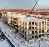Ход строительства дома № 3 (ГП-8) в ЖК Смородина -