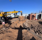 Ход строительства дома 1 в ЖК Атом -