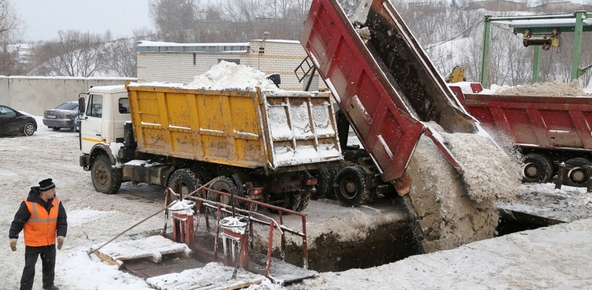 Новую станцию снеготаяния на Гребном канале в Нижнем Новгороде запустят до конца года