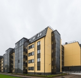 Ход строительства дома 8 в ЖК Юттери (Финский городок) -