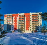 Ход строительства дома 56 в ЖК Вишневая Горка -