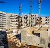 Ход строительства дома 13, корпус 2 в ЖК Видный -