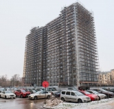 Ход строительства дома № 17 в ЖК Город времени -